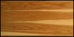 Hickory wood sample